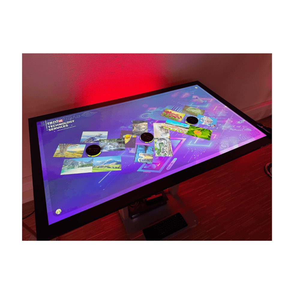 Interaktív tárgyfelismerő érintőképernyő bérlés