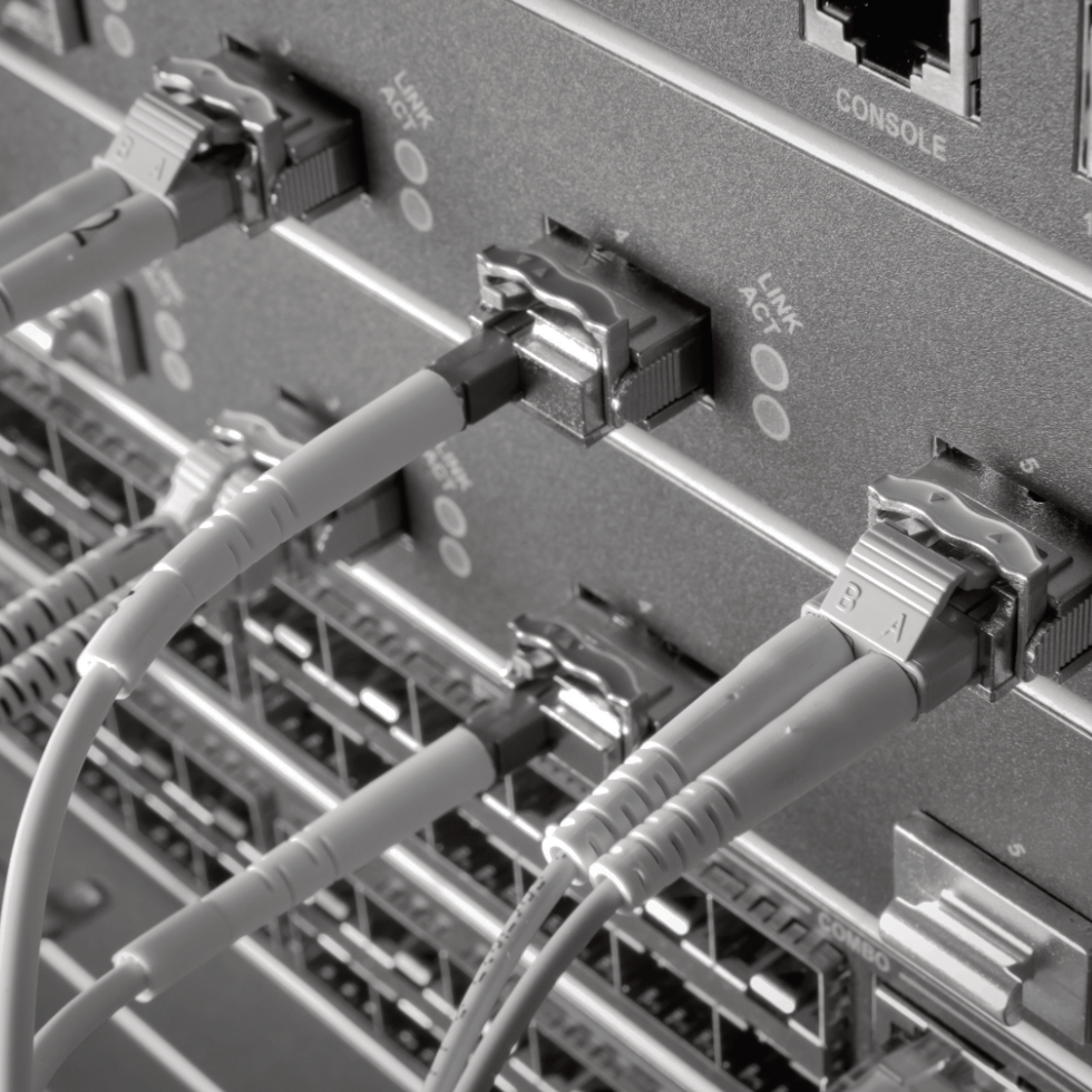 Wired network infrastructure installation for events