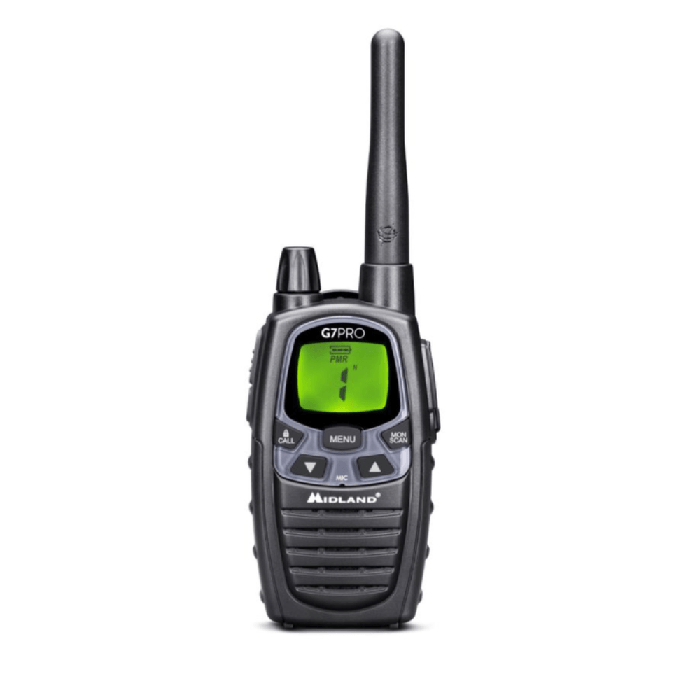 Midland G7 Pro PMR radio, walkie-talkie rental